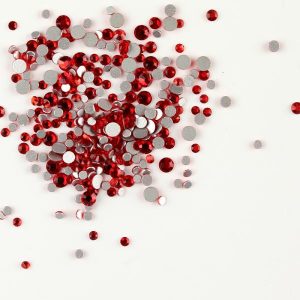 BB KRISTALI  (100 kom) RUBY RED SS8
