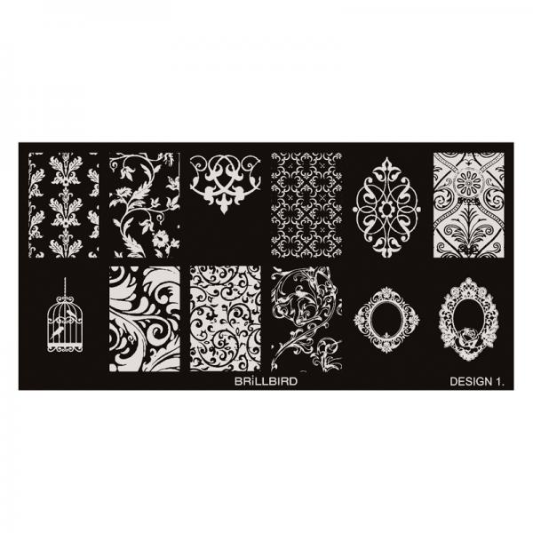 Nail stamp - design 1